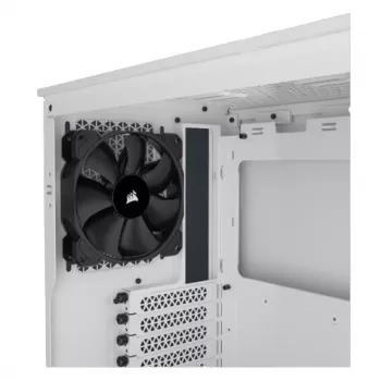 CORSAIR 3000D AIRFLOW baltas vidutinis bokštinis kompiuterio korpusas
