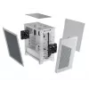 CORSAIR 3000D AIRFLOW baltas vidutinis bokštinis kompiuterio korpusas