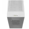 CORSAIR 3000D AIRFLOW baltas vidutinis bokštinis kompiuterio korpusas