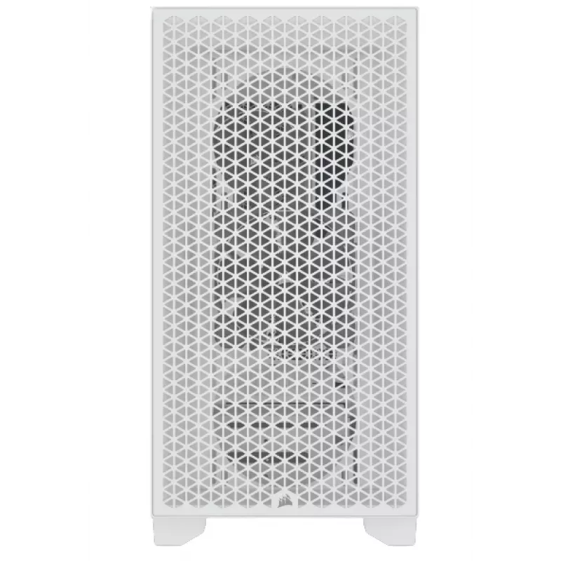 CORSAIR 3000D AIRFLOW baltas vidutinis bokštinis kompiuterio korpusas