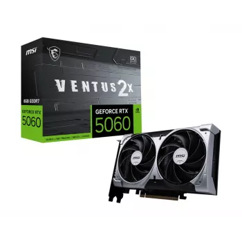 MSI GeForce RTX 5060 8G VENTUS 2X OC NVIDIA 8 GB GDDR7 vaizdo plokštė