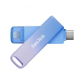 WESTERN DIGITAL SanDisk Creator Phone Drive - 256GB USB atmintukas - USB-C/Lightning - Mėlyna