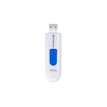 TRANSCEND JetFlash 790W - 256GB USB atmintukas - USB 3.1 - Baltas