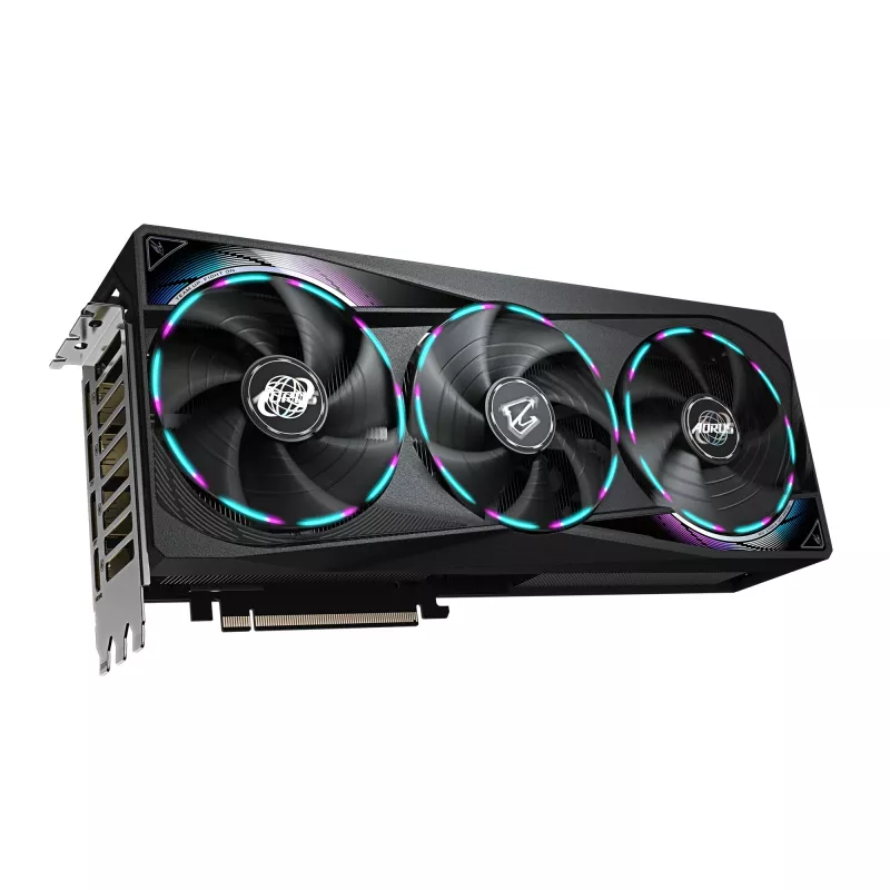 GIGABYTE AORUS GeForce RTX 5070 MASTER 12G vaizdo plokštė – 12 GB GDDR7, 192 bit, PCI-E 5.0, 2715 MHz, 3x DP 2.1a, 1x HDMI 2.1b, NVIDIA DLSS 4, GV-N5070AORUS M-12GD