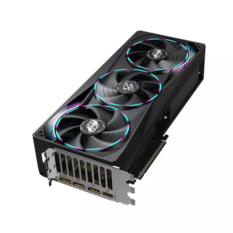GIGABYTE AORUS GeForce RTX 5070 MASTER 12G vaizdo plokštė – 12 GB GDDR7, 192 bit, PCI-E 5.0, 2715 MHz, 3x DP 2.1a, 1x HDMI 2.1b, NVIDIA DLSS 4, GV-N5070AORUS M-12GD