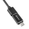 SHARKOON USB šakotuvas - 3 prievadų USB 3.2 Gen 1 aliuminis + Ethernet juodas