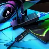 SHARKOON USB šakotuvas - 3 prievadų USB 3.2 Gen 1 aliuminis + Ethernet juodas