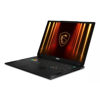 Nešiojamas kompiuteris MSI Stealth 18 HX AI A2XWIG-042, Intel Core Ultra 9 275HX, 45,7 cm (18 inch) UHD+, 64 GB DDR5, 2 TB SSD, NVIDIA GeForce RTX 5080, Wi-Fi 7, Windows 11 Pro, juodas