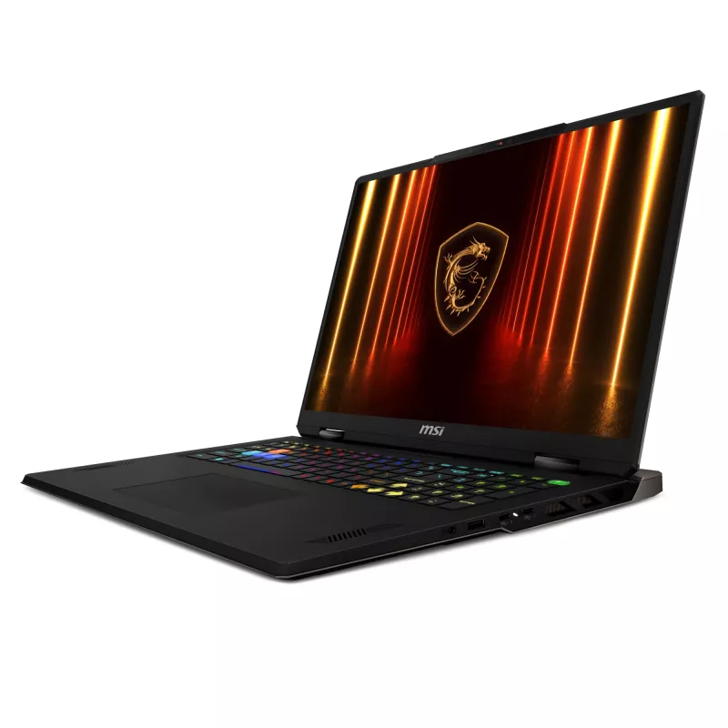 Nešiojamas kompiuteris MSI Vector A18 HX A9WHG-081 AMD Ryzen™ 9 9955HX 45,7 cm (18 inch) Quad HD+ 32 GB DDR5-SDRAM 1 TB SSD NVIDIA GeForce RTX 5070 Ti Wi-Fi 7 Windows 11 Home Pilka