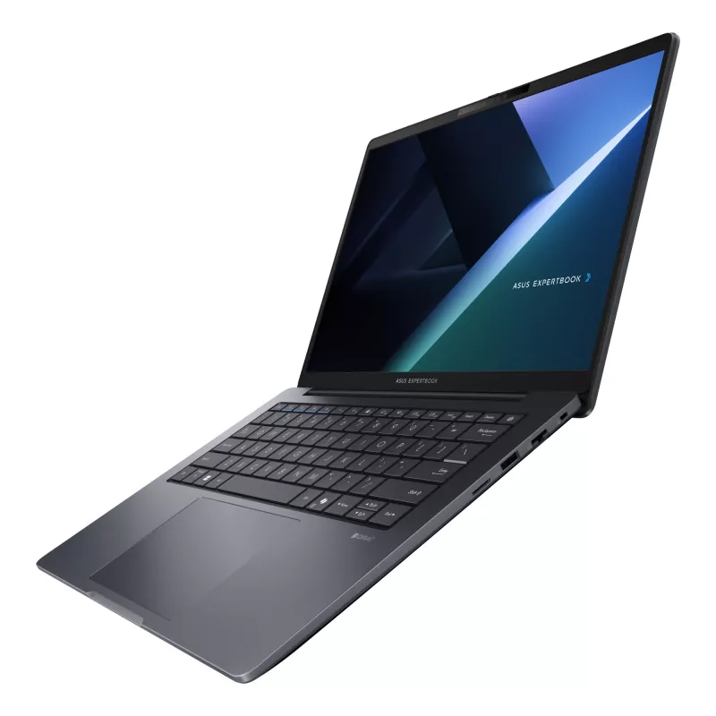 ASUS ExpertBook B3 B3405CCA-LY0066X nešiojamas kompiuteris 35,6 cm (14 colių) WUXGA Intel Core Ultra 5 125H 16 GB DDR5 512 GB SSD Wi-Fi 6E Windows 11 Pro juoda, pilka