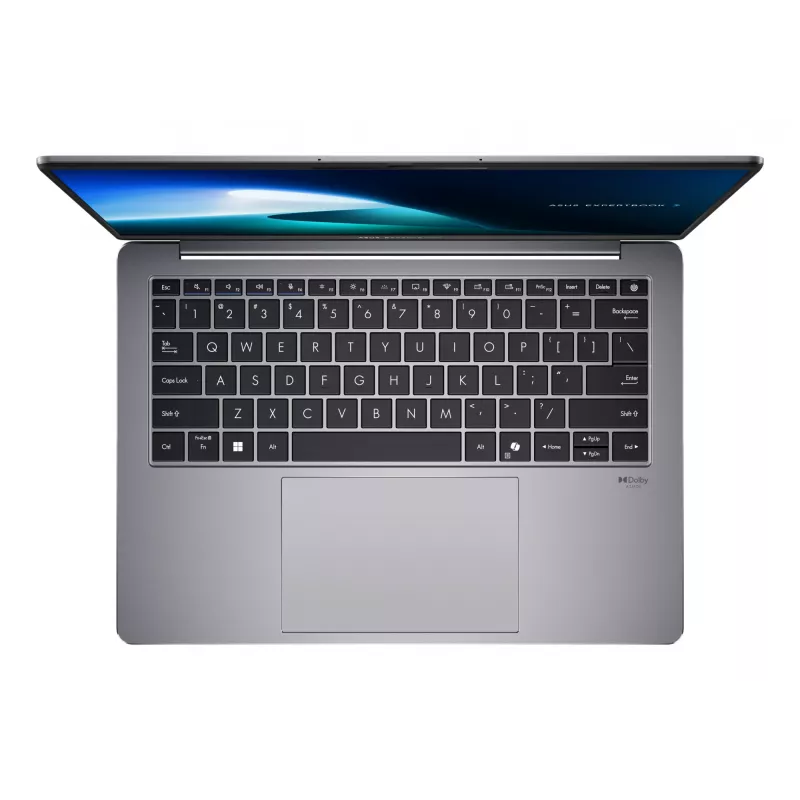 ASUS ExpertBook P5 P5405CSA-NZ0777X nešiojamas kompiuteris Intel Core Ultra 5 226V 35,6 cm (14 colių) WQXGA 16 GB LPDDR5x-SDRAM 512 GB SSD Wi-Fi 6E Windows 11 Pro pilka