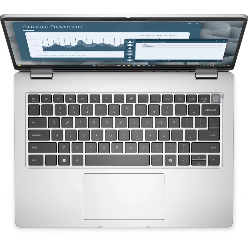 Nešiojamas kompiuteris DELL Pro 14 PC14255 Copilot+ PC AMD Ryzen AI 7 PRO 350 35,6 cm (14 col.) Full HD+ 16 GB DDR5-SDRAM 512 GB SSD Wi-Fi 6E (802.11ax) Windows 11 Pro Platinum