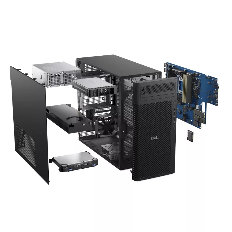 DELL Pro Max FCT2250 T2 Intel Core Ultra 9 285 32 GB DDR5-SDRAM 1 TB SSD Windows 11 Pro stalinis kompiuteris juodas
