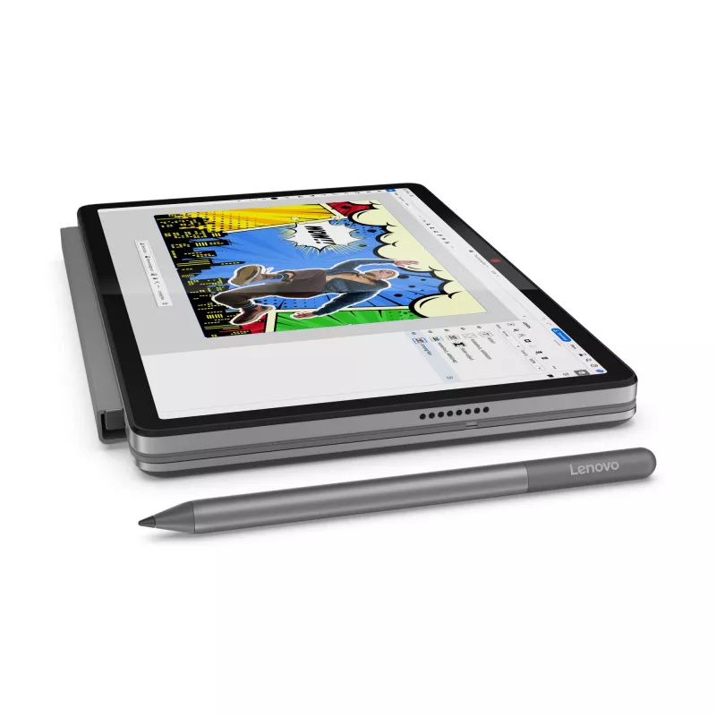 Lenovo Chromebook Duet 11M889 nešiojamas planšetinis kompiuteris, MediaTek Kompanio 838, 27,8 cm (10,9 colių) jutiklinis ekranas WUXGA, 8 GB LPDDR4x-SDRAM, 128 GB eMMC, „Wi-Fi 6“ (802.11ax), „ChromeOS“, pilka spalva