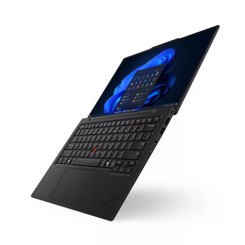 Nešiojamas kompiuteris Lenovo ThinkPad X1 Carbon Gen 13 Aura Edition Copilot+ PC Intel Core Ultra 7 258V 35,6 cm (14 colių) jutiklinis ekranas WUXGA 32 GB LPDDR5x-SDRAM 1 TB SSD Wi-Fi 7 (802.11be) Windows 11 Pro juodos spalvos