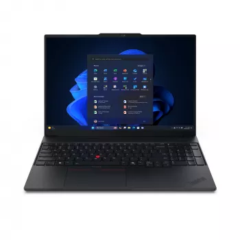 Nešiojamas kompiuteris Lenovo ThinkPad E16 Gen 3 (Intel) Intel Core Ultra 5 225U 40,6 cm (16 colių) WUXGA 32 GB DDR5-SDRAM 1 TB SSD Wi-Fi 6E (802.11ax) Windows 11 Pro Juoda