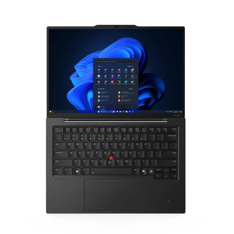 Nešiojamas kompiuteris Lenovo ThinkPad X1 Carbon Gen 13 Aura Edition Copilot+ PC, Intel Core Ultra 7 258V, 35,6 cm (14 inch) 2,8K, 32 GB LPDDR5x-SDRAM, 1 TB SSD, Wi-Fi 7, Windows 11 Pro, juodas