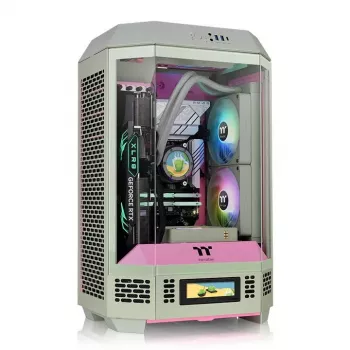 PC korpusas Thermaltake Tower 300 Matcha Plum Micro Tower