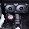 Vandens aušintuvas „Thermaltake CL-W322-PL12GM-B“ 12 cm, juodai pilkas, 2500 aps./min., 72,69 m³/h