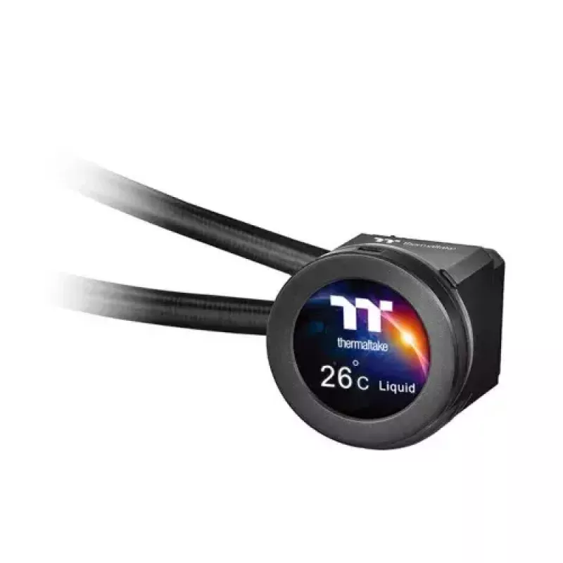 Vandens aušintuvas „Thermaltake CL-W322-PL12GM-B“ 12 cm, juodai pilkas, 2500 aps./min., 72,69 m³/h