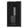 PC korpusas Thermaltake View 390 Air Midi Tower — juodas, palaiko PS2 maitinimo bloką, 3,5 colio HDD, 2,5 colio SSD, iki 200 mm priekinių ventiliatorių