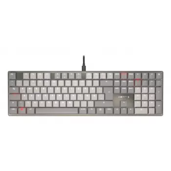 Cherry KC 500 MX LP klaviatūra, laidinė USB, QWERTZ, pilka