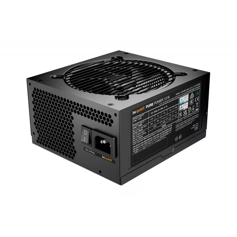 be quiet! Pure Power 13 M 650W maitinimo blokas 20+4 pin ATX ATX Juoda