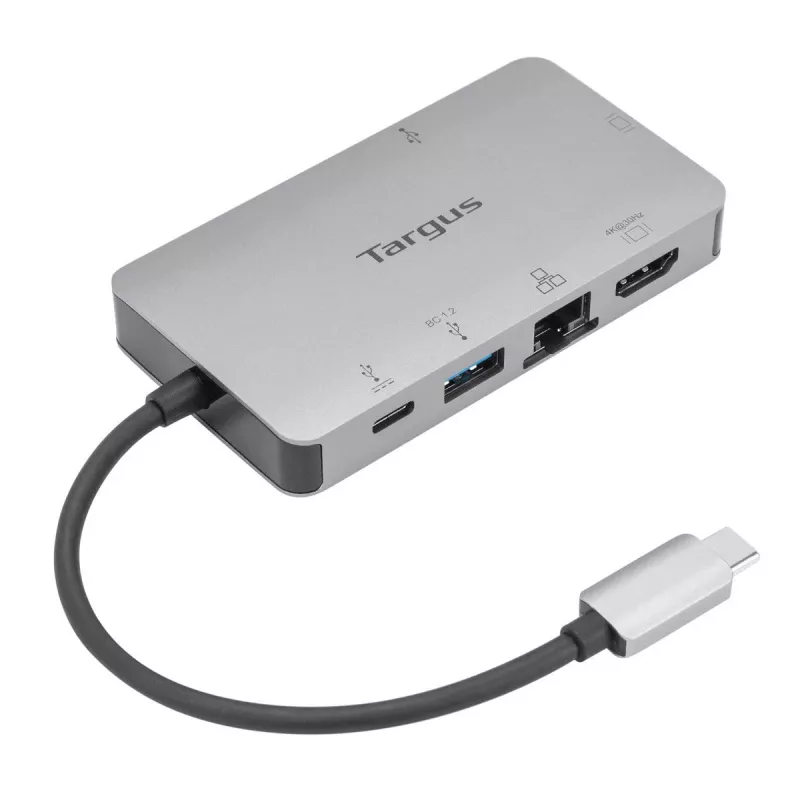 Dockovimo stotelė Targus DOCK419 laidinė USB 3.2 Gen 1 Type-C pilka