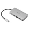 Dockovimo stotelė Targus DOCK419 laidinė USB 3.2 Gen 1 Type-C pilka