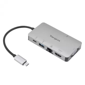 Dockovimo stotelė Targus DOCK419 laidinė USB 3.2 Gen 1 Type-C pilka