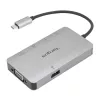 Dockovimo stotelė Targus DOCK419 laidinė USB 3.2 Gen 1 Type-C pilka