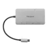 Dockovimo stotelė Targus DOCK419 laidinė USB 3.2 Gen 1 Type-C pilka