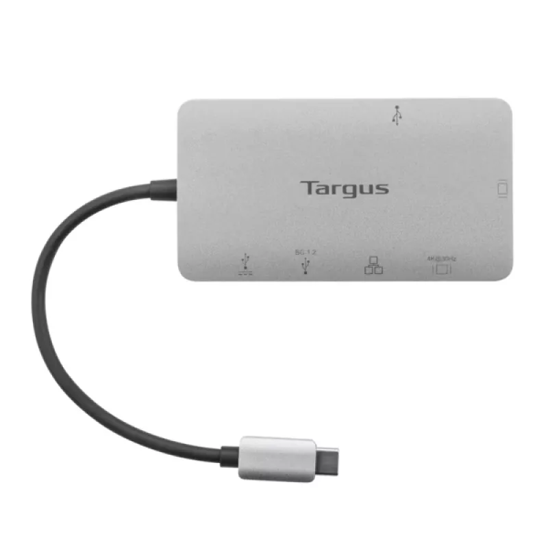 Dockovimo stotelė Targus DOCK419 laidinė USB 3.2 Gen 1 Type-C pilka