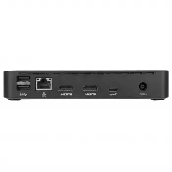 Targus DOCK310EUZ USB-C dokų stotelė / prievadų replikatorius, USB 3.2 Gen 1, 65W įkrovimas, juoda
