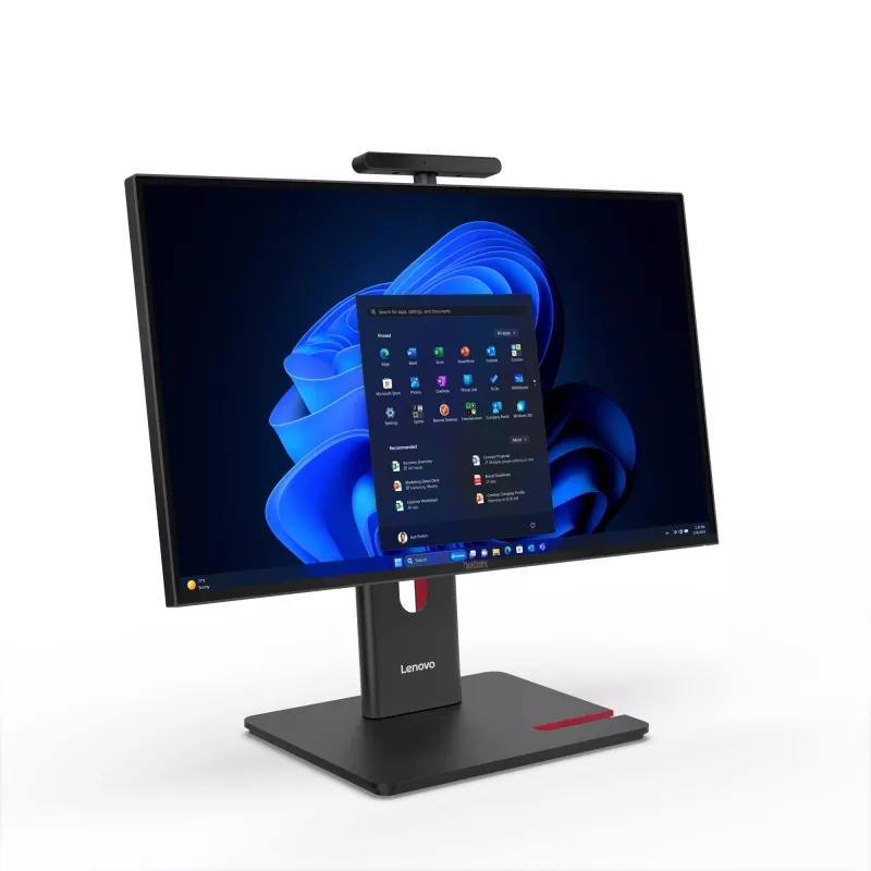 Lenovo ThinkCentre M90a Gen 6 Intel Core Ultra 7 265 60,5 cm (23,8 colio) 1920 x 1080 pikselių Viskas viename kompiuteris 32 GB DDR5-SDRAM 512 GB SSD Windows 11 Pro Wi-Fi 6E (802.11ax) Juoda