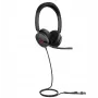 Yealink UH48 Dual Teams USB-C/A ausinės, laidinės, skambučiai/muzika, 20 - 20000 Hz, 169 g, juodos