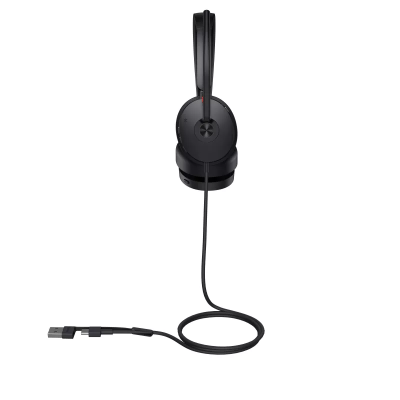 Yealink UH48 Dual Teams USB-C/A ausinės, laidinės, skambučiai/muzika, 20 - 20000 Hz, 169 g, juodos