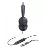 Yealink UH42 Dual UC USB-C/A ausinės, laidinės, skambučiams/muzikai, 20–20000 Hz, 160 g, juodos