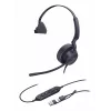 Yealink UH42 Mono Teams USB-C/A ausinės, laidinės, skambučiams/muzikai, 20–20000 Hz, 116 g, juodos