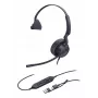 Yealink UH42 Mono UC USB-C/A ausinės, laidinės, skambučiams/muzikai, 20–20000 Hz, 116 g, juodos