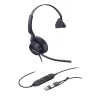 Yealink UH46 Mono Teams USB-C/A ausinės, laidinės, 20–20000 Hz, biurui/skambučių centrui, 127 g, juodos