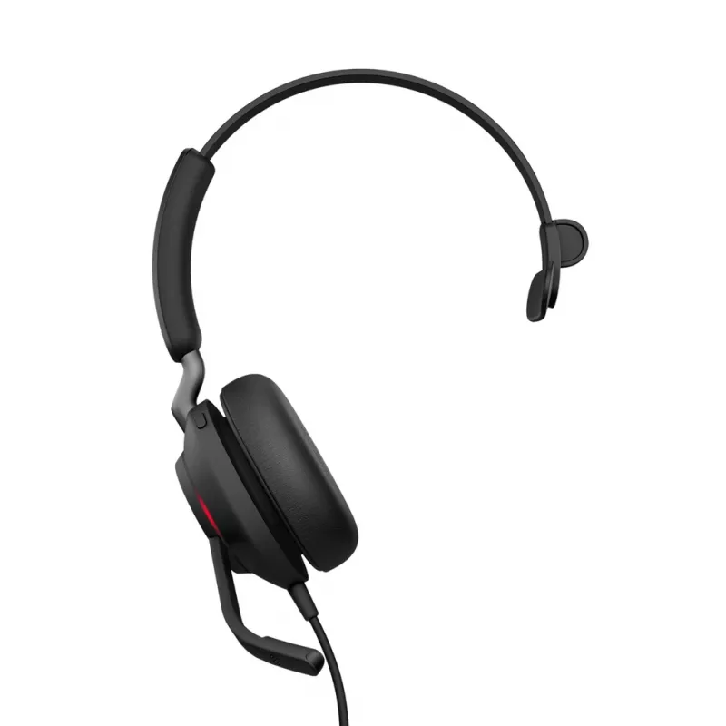Jabra Evolve2 40 SE ausinės laidinės ant galvos biurui / skambučių centrui USB Type-C / USB Type-A juodos