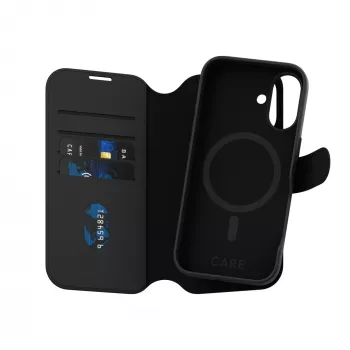 PanzerGlass CARE™ by ® Tango 2-in-1 Dėklas su Pinigine ir MagSafe iPhone 16