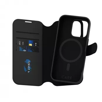 PanzerGlass CARE™ by ® Tango 2-in-1 Dėklas su Pinigine ir MagSafe iPhone 16 Pro