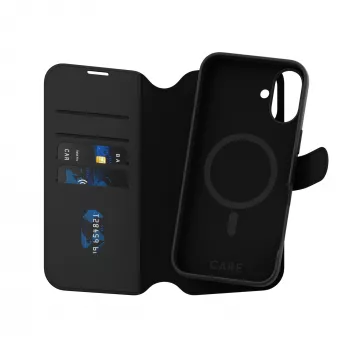PanzerGlass CARE™ by ® Tango 2-in-1 Dėklas su Pinigine ir MagSafe iPhone 16 Plus