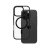 PanzerGlass CARE™ by ® Urban Combat Dėklas Skaidrus su Juodu Rėmeliu ir MagSafe iPhone 16 Pro