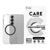PanzerGlass CARE™ by ® Urban Combat Dėklas Skaidrus su Juodu Qi Suderinamas Samsung Galaxy S25