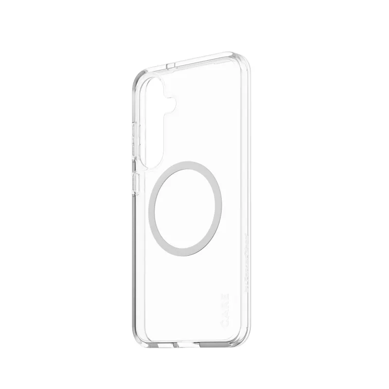 PanzerGlass CARE™ by ® Urban Combat Dėklas Skaidrus su Balta Qi Suderinamas Samsung Galaxy S25+