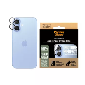 PanzerGlass ® PicturePerfect fotoaparato lęšio apsauga iPhone 16 | 16 Plus