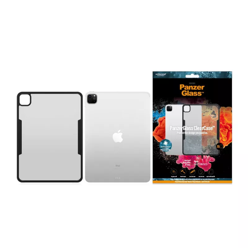 PanzerGlass® ClearCase™ iPad Pro 11″ (2018, 2020-2022) – Juodas apsauginis dėklas